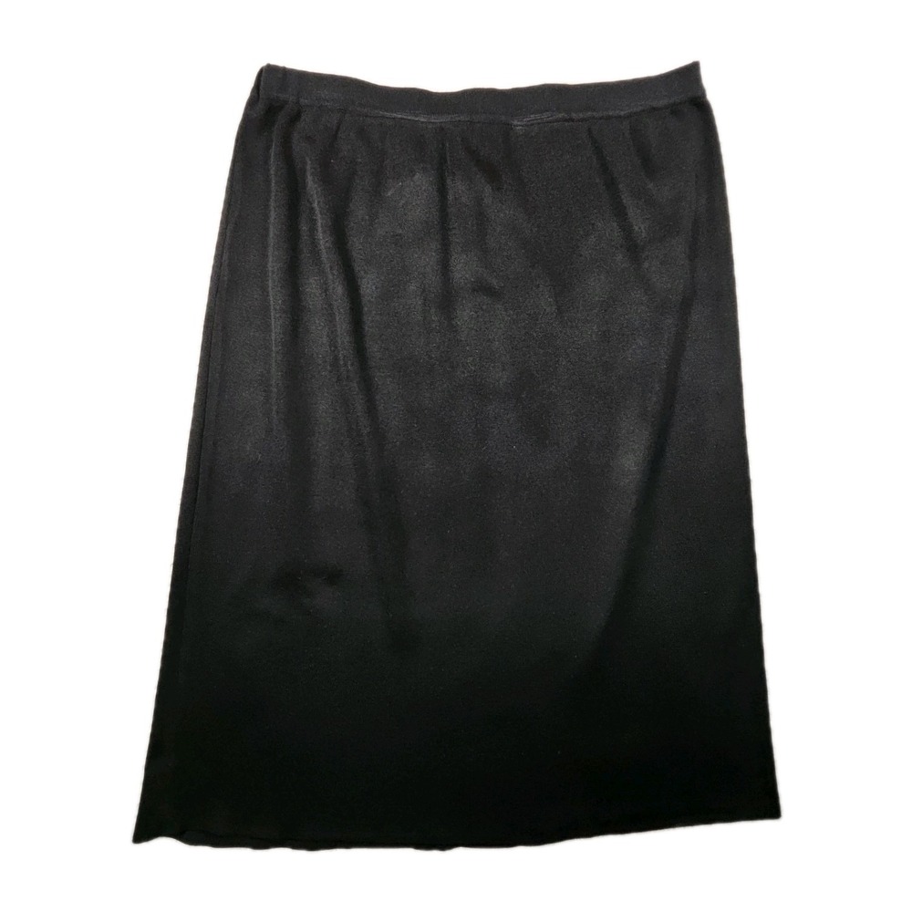 Ming Wang Knit Pull On Skirt Womens M Pencil Business Professional Career Modest